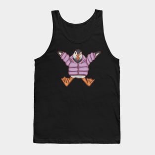 Puffer Coat Puffin Tank Top